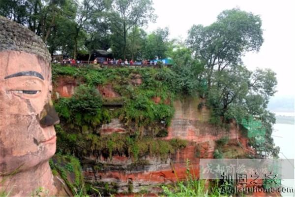 樂山大佛10月開始進行加固，預(yù)計明年2月完工